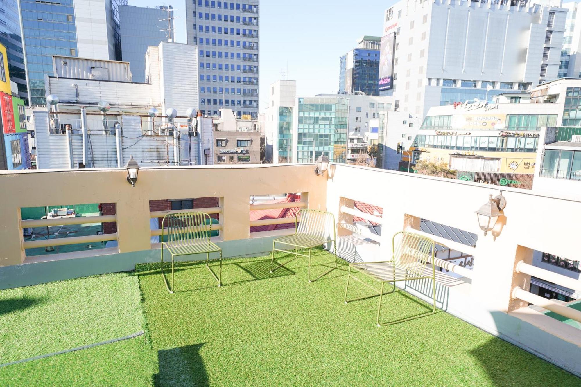 Ferienwohnung Romantic Rooftop House Seoul Exterior foto