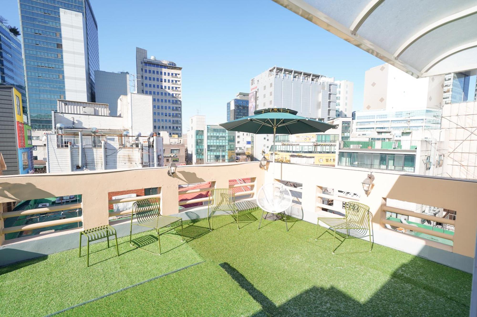 Ferienwohnung Romantic Rooftop House Seoul Exterior foto