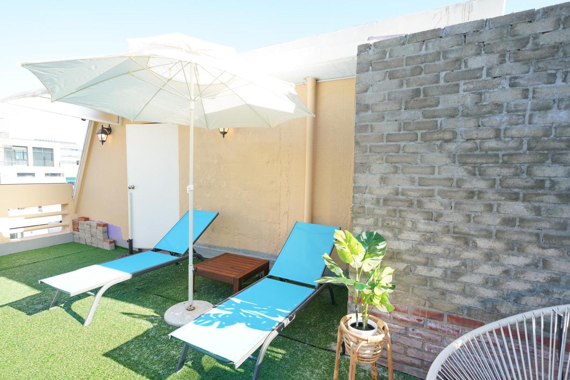 Ferienwohnung Romantic Rooftop House Seoul Exterior foto