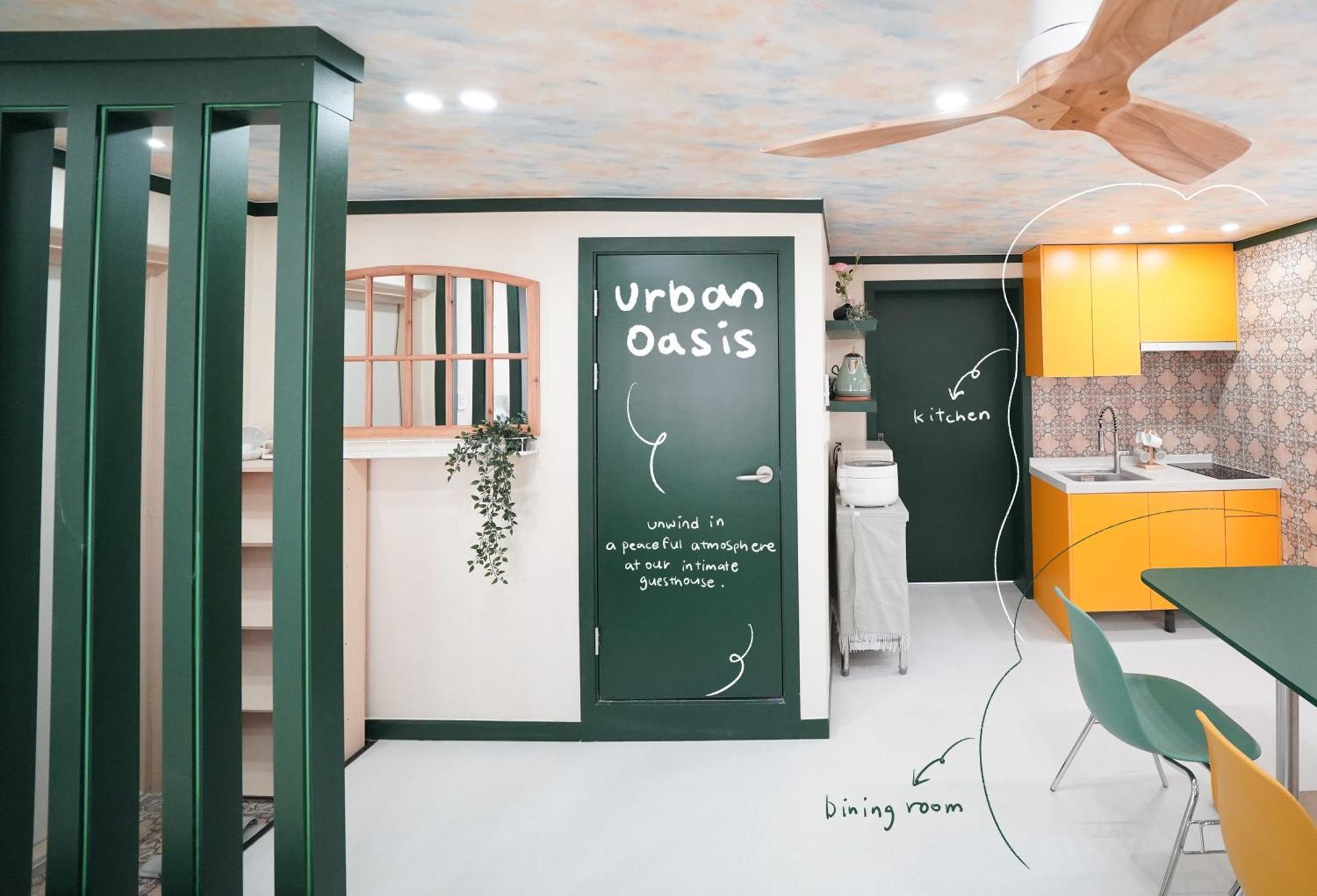 Ferienwohnung Romantic Rooftop House Seoul Exterior foto